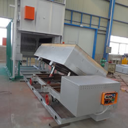 翻轉(zhuǎn)式臺車爐