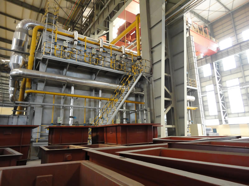 臺車式燃氣正火爐