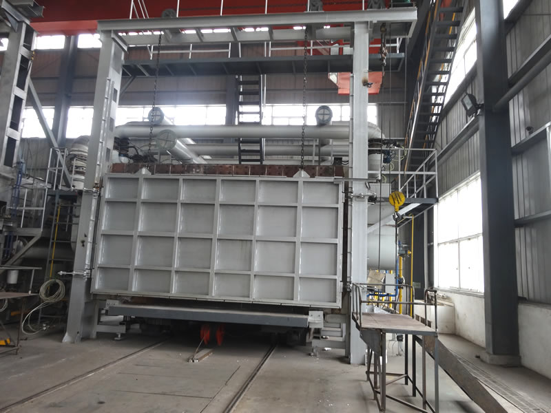 臺(tái)車式封頭鍛造加熱爐