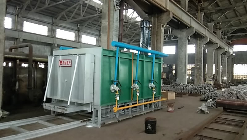 臺車式模殼焙燒爐